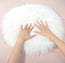 Fluffy Photo Prop - White Round