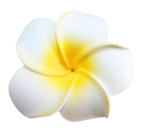 Frangipani Foam Flower