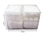 Plastic Nail Wipe Container (empty) 2 compartments