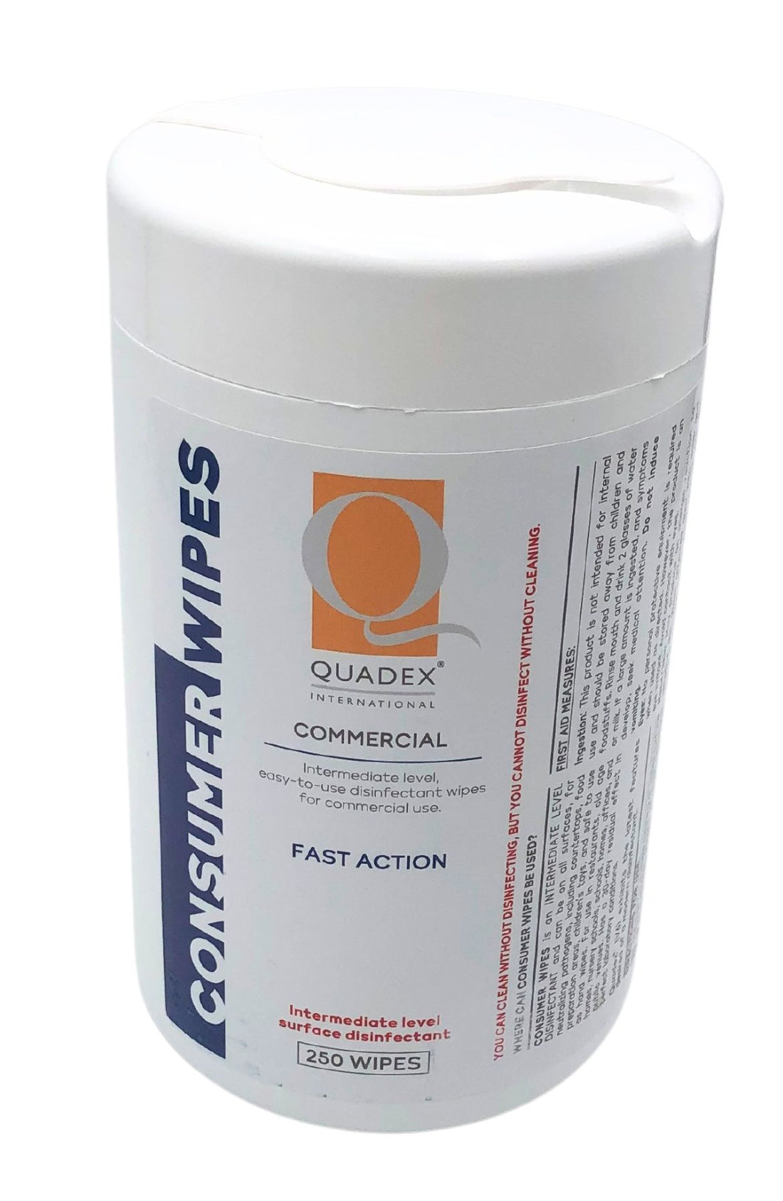 Wet Wipes Quadex (Bacterinil) 250's