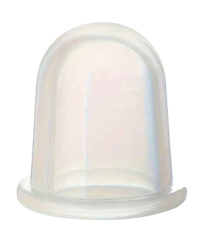 Silicone Cup for Body Cupping - White