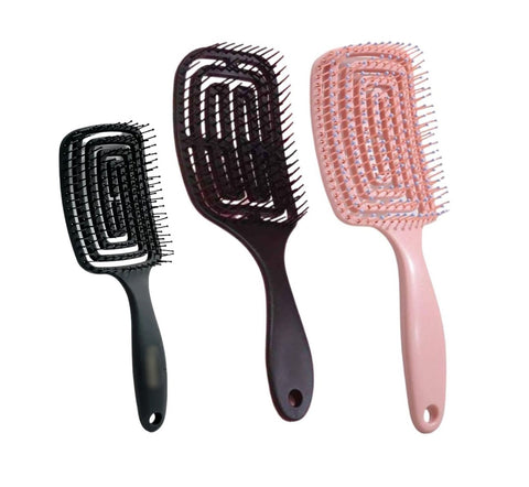 Hollow Detangling Brush - Rectangular