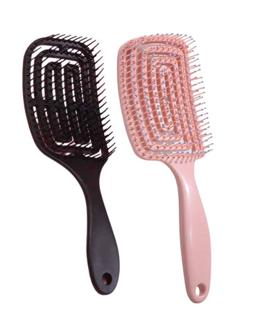 Hollow Detangling Brush - Rectangular