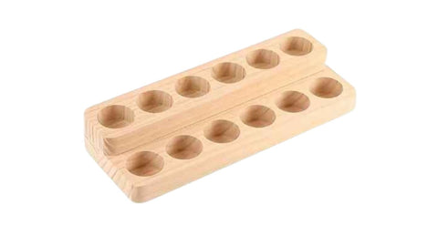 Wooden Stand for Essential Oils (12 holes)