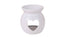 Essential Oil / Wax Melt Burner (white with heart)