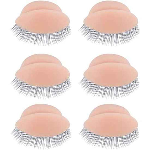 Replacement Eyelids For Mannequin Head (3 pairs) - I872