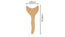 Gua Sha Wooden Massager Y-shape