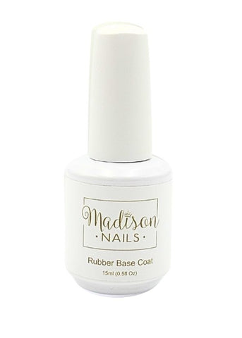 Madison Nails Rubber Base Coat 15ml