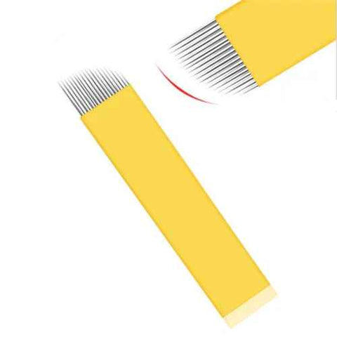 Blade Yellow #14CF 0.20mm Microblading