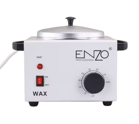 Wax Heater 500g Enzo - White Steel