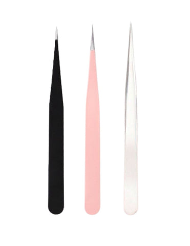 Eyelash Tweezer Straight Pointed