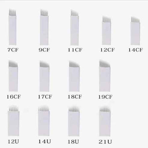 Blade White #21CF 0.25mm Microblading
