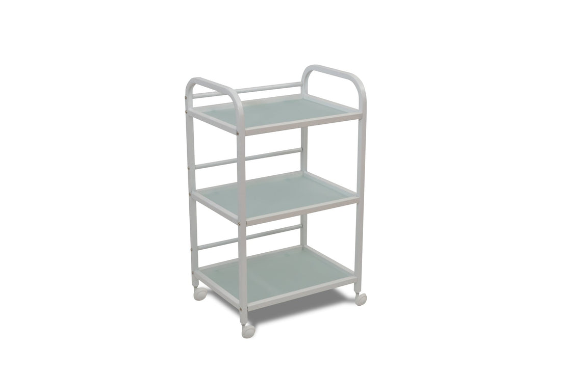 Glass Metal Trolley - E001I